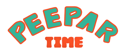 Peepar Time logo for Famicom
